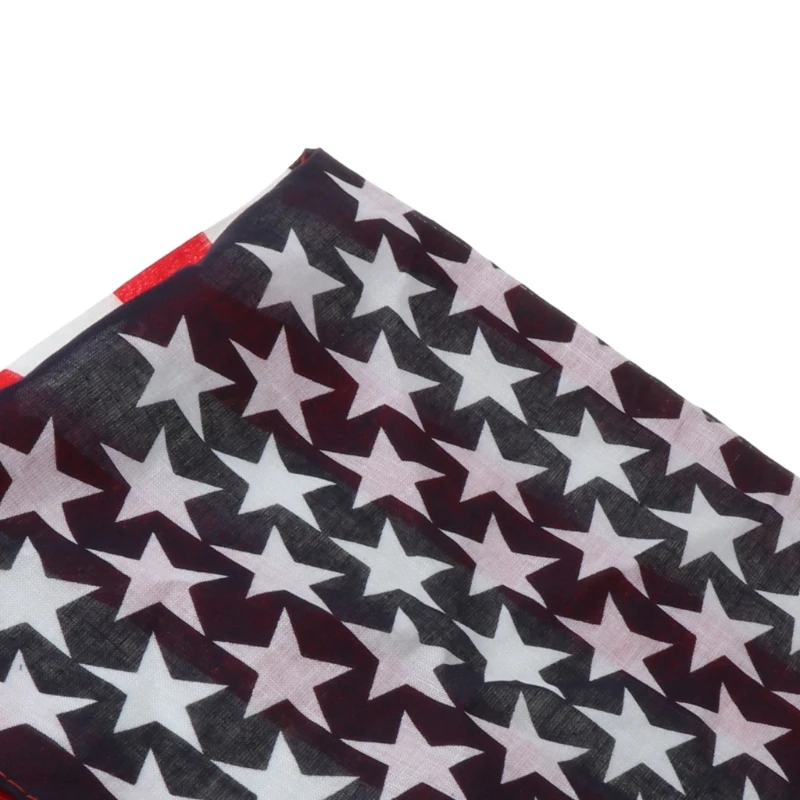 

New Fashion Unisex US Scarves Bandanas Hip-hop Dance Travel for Head Scarf D5QD