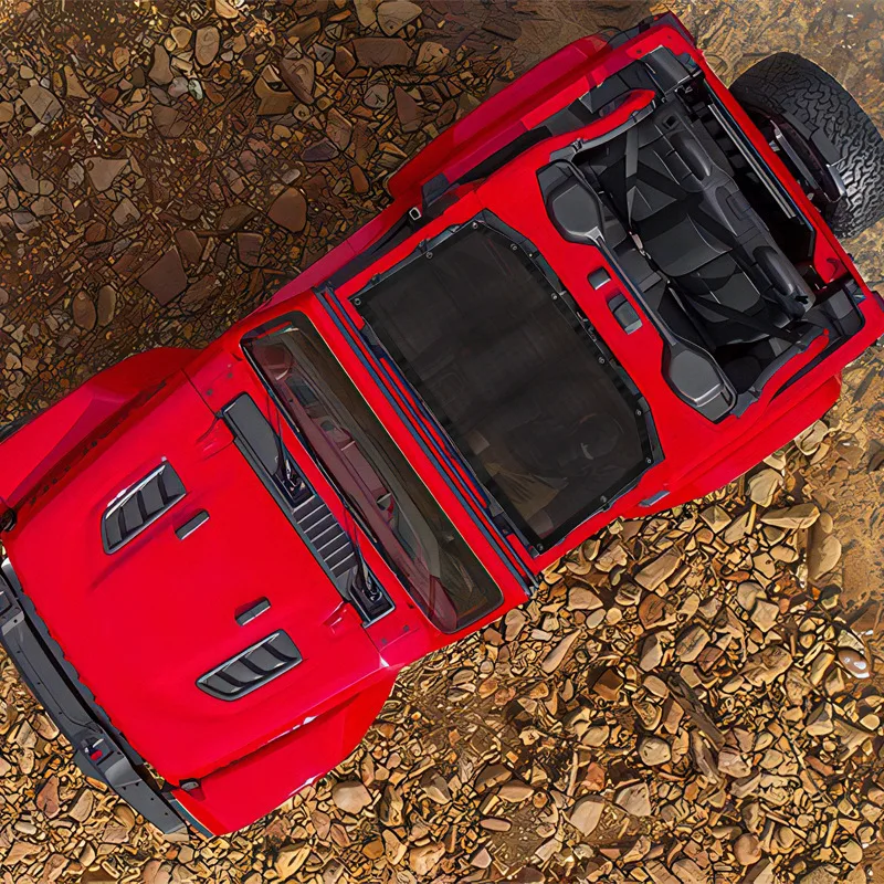 Savadicar Paquete De 4 Asas De Agarre Compatibles Con Jeep Wrangler CJ Yj Tj Jk Jl 4xe Y Gladiator Jt 1955 2024 Y Gladiator Jt Soporte De - Foto 3