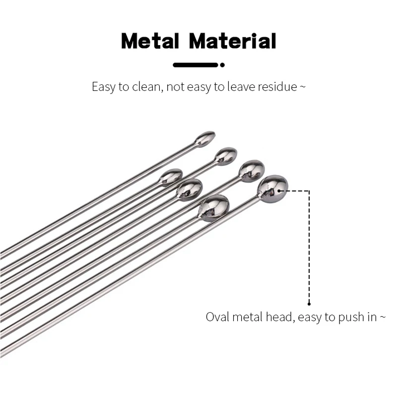 Metal Horse Eye Stick Urethral Dilator Penis Sex Toys