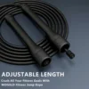 Professional Jump Rope for Kids Adult Fitness Crossfit Rapid Speed Skipping Rope Adjustable PVC Speed Rope Gym Fitness Equipment 4