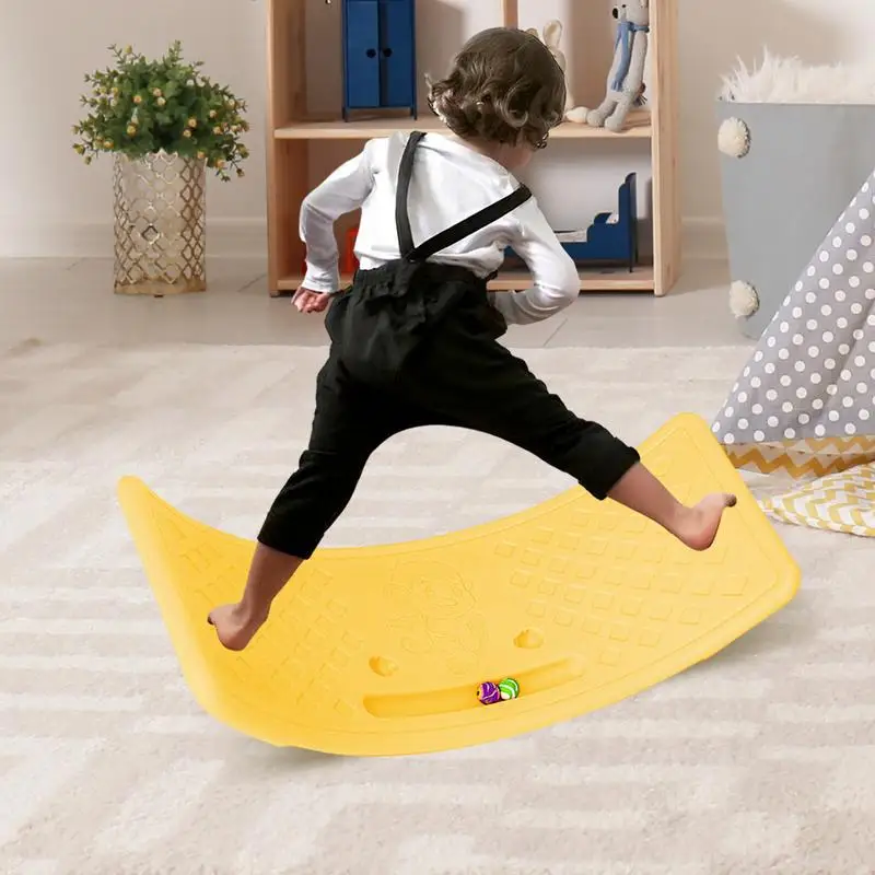 Kids Rocking Balance Seesaw Board Physical Coordination Training Equipment Game Teeterboard Play Toy Plate balance board kids rocking seesaw toy