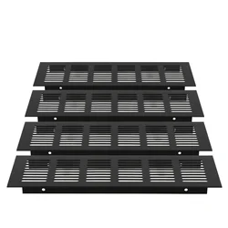Home Decor Ventilation Net Black Air Filter Aluminum Alloy Vents Cover