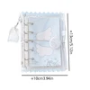 Bview Art Three colors available Korean students loose-leaf large capacity storage 6