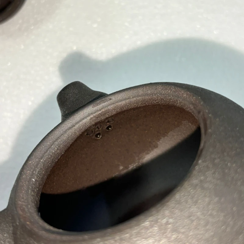 Ceramic Handle Teapot Japanese Tea Set High End Side Handle Teapot for Household Use Chinese Puer Tea Pot Tea Maker