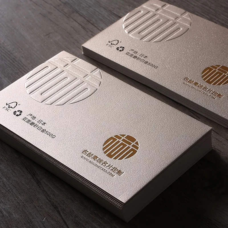200pcs Business Cards Custom Simple Personalize Printing Both Side