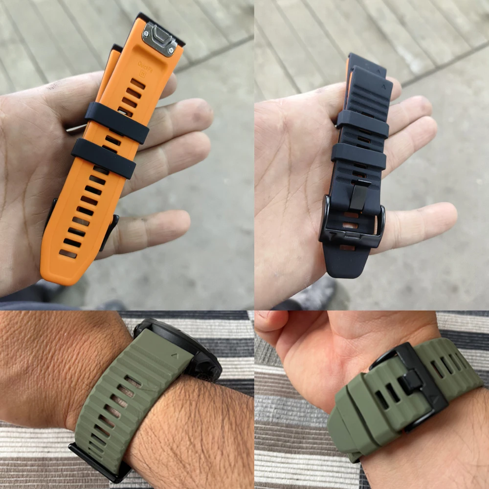 Silicone QuickFit Watch Strap - Premium Versatile Design