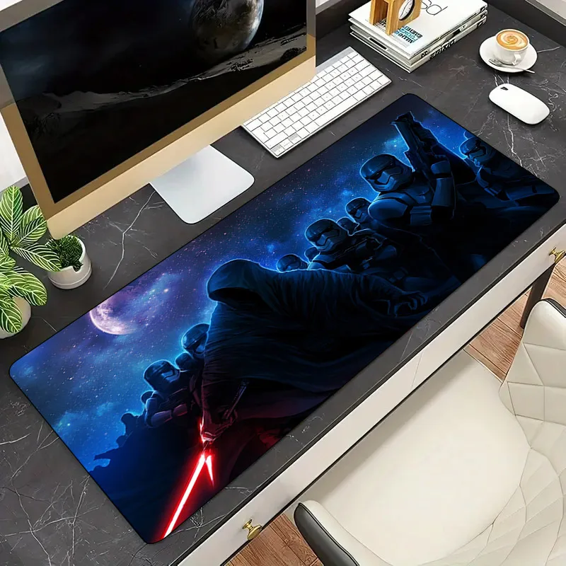 

Star Wars Large Mouse Pad Computer Accessories Game Anti Slip Mouse Pad Darth Vader Keyboard Deskmat xxl Anime Office Mouse Mat