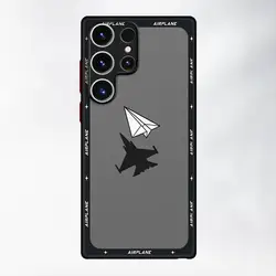 Airplane Art Design Phone Case - Stylish Back Cover - Galaxy S20 FE (Mix01)