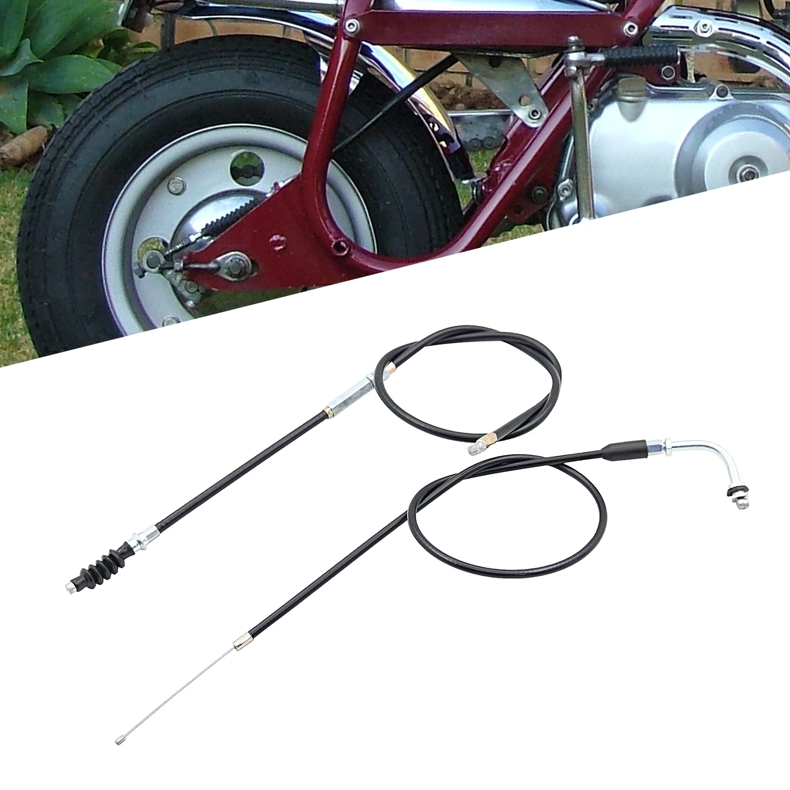Câble accélérateur, embrayage, frein, starter moto