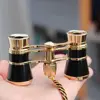 Portable Opera Glasses Binoculars Vintage Compact Musical Concert Telescope 3 X 25 Lightweight Theater Glasses Bird Watching 1