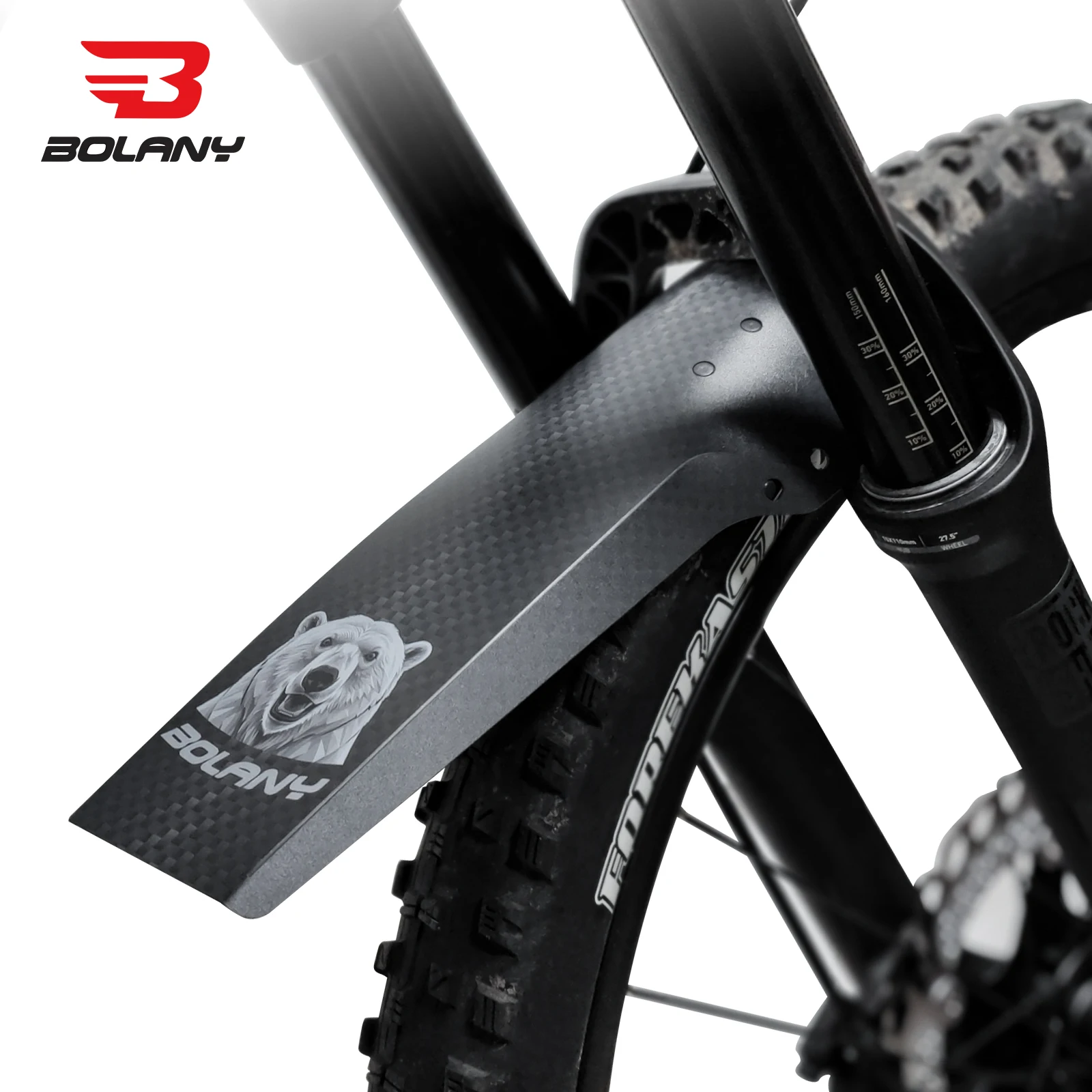 BOLANY Ultra-Light 25g Bike Mudguard Front/Rear Fenders Universal for MTB & Road Bicycle Tire Guard Cycling Accessories bicycle fender