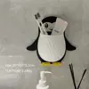 Penguin Storage Box Mobile Holder Bin Storage Organizer Rc Stand Makeup Wall Organizer Floating Shelves Wall Bin Adhesive Shelf 6