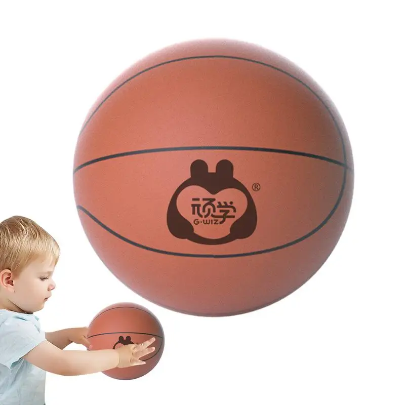 

Training Basketball Silent Outdoor Kids Training Ball Soft Youth Quiet Indoor Soft Bouncy Sports Ball Soft Bouncy Ball For Kids