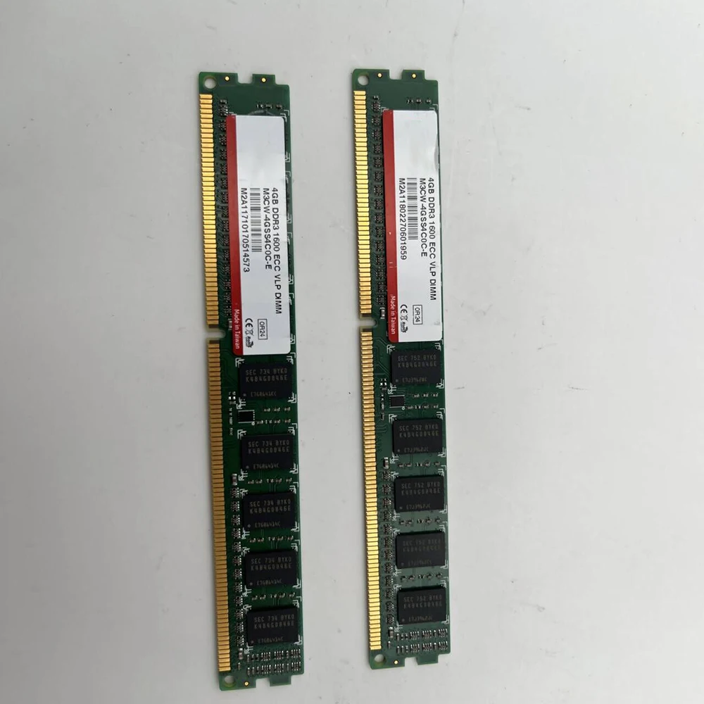 1 pcs For IBM V5020 V3700 2072 00Y2479 00MJ101 00Y2416 4GB DDR3 1333 ECC VLP Server Memory