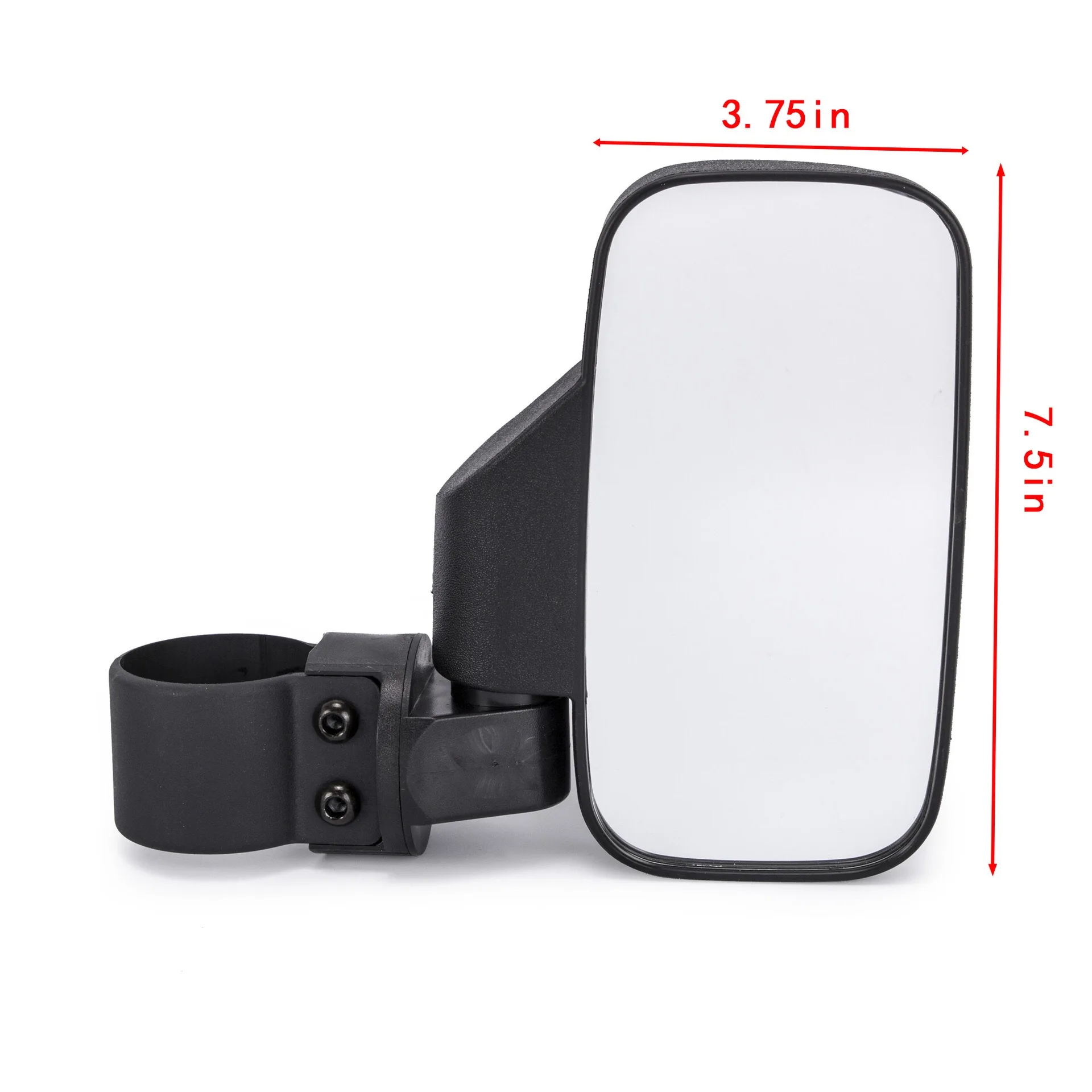 Coppia Specchietti Retrovisori UTV Regolabili 180°, Morsetto Da 1,75 Pollici, Per Polaris RZR 800 900 1000 XP E Altri, Kit Con Staffe E Adattatori Colorati