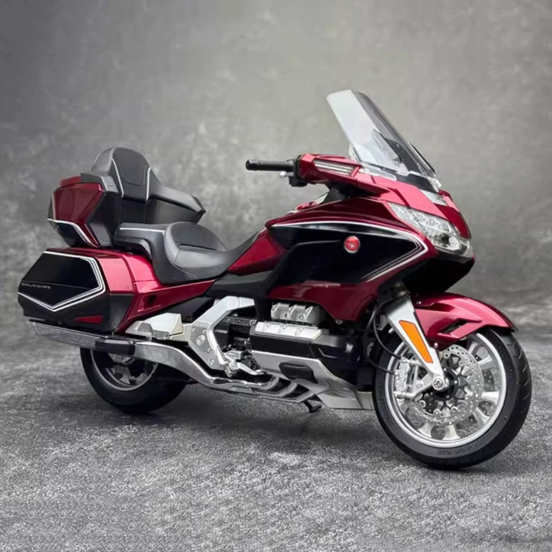 LCD 1/12 Golden Wing GL1800 Simulation Alloy Motorcycle Model Collection Model Ornament 3