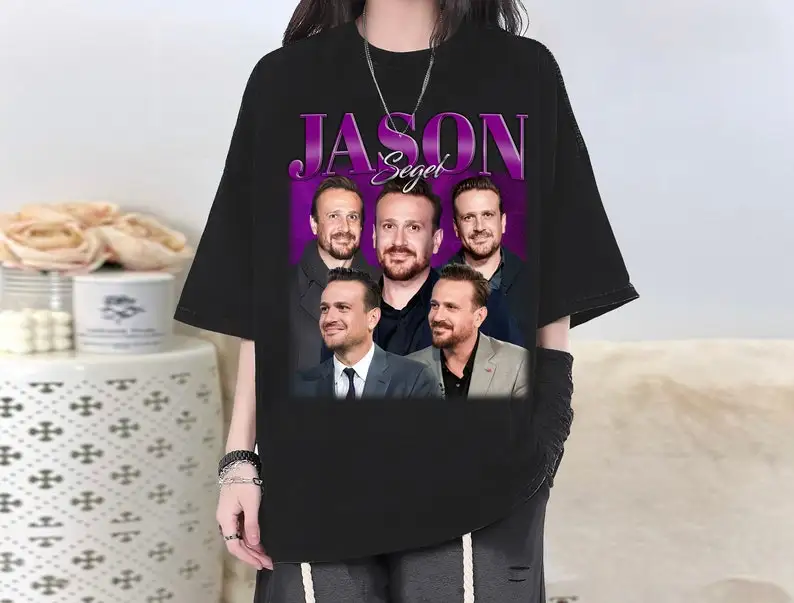 T-Shirt Unisex Jason Segel Character, Jason Segel Tee, Jason Segel