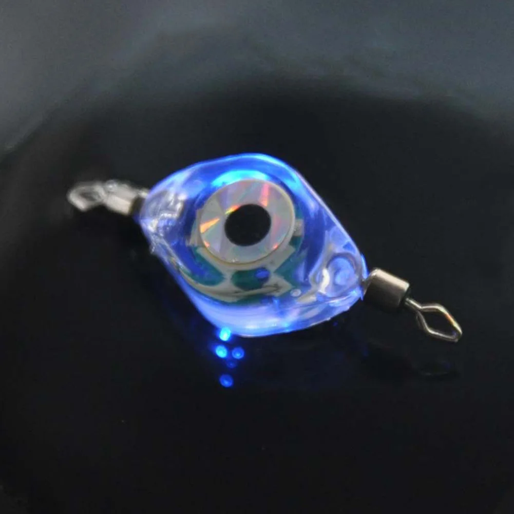 1-4pcs 미니 낚시 루어 라이트 LED 물고기 유인 라이트 수중 눈 모양 낚시 오징어 낚시 미끼 발광 루어