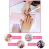YIKOOLIN Nail Arm Rest Stand UV LED Nail Lamp Arm Rest With LED Lamp Gels Dryer Polish Curing Lamp  For Designs 6