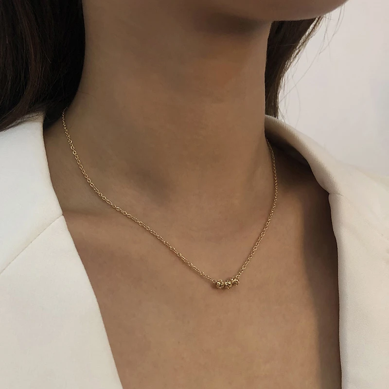 Popular Sparkling Clavicle Chain Choker Necklace Collar For Women Fine Jewelry Simple Basic Wedding Party Birthday Gift |
