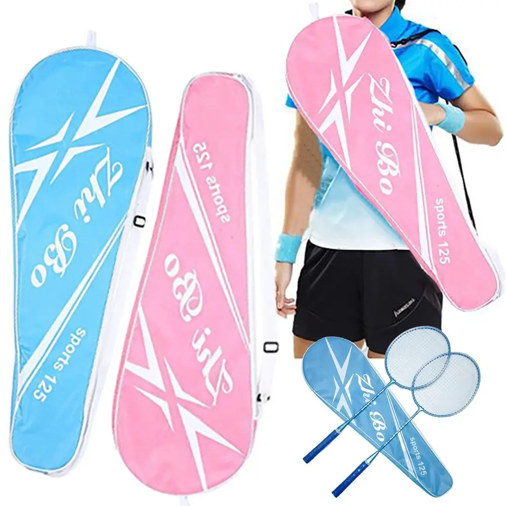 Badminton Racket Carrying Bag One-shoulder Carry Case Waterproof Full Racket Carrier Protect for Men Women Players Outdoor Sport 2