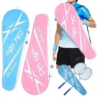 Badminton Racket Carrying Bag One-shoulder Carry Case Waterproof Full Racket Carrier Protect for Men Women Players Outdoor Sport 2
