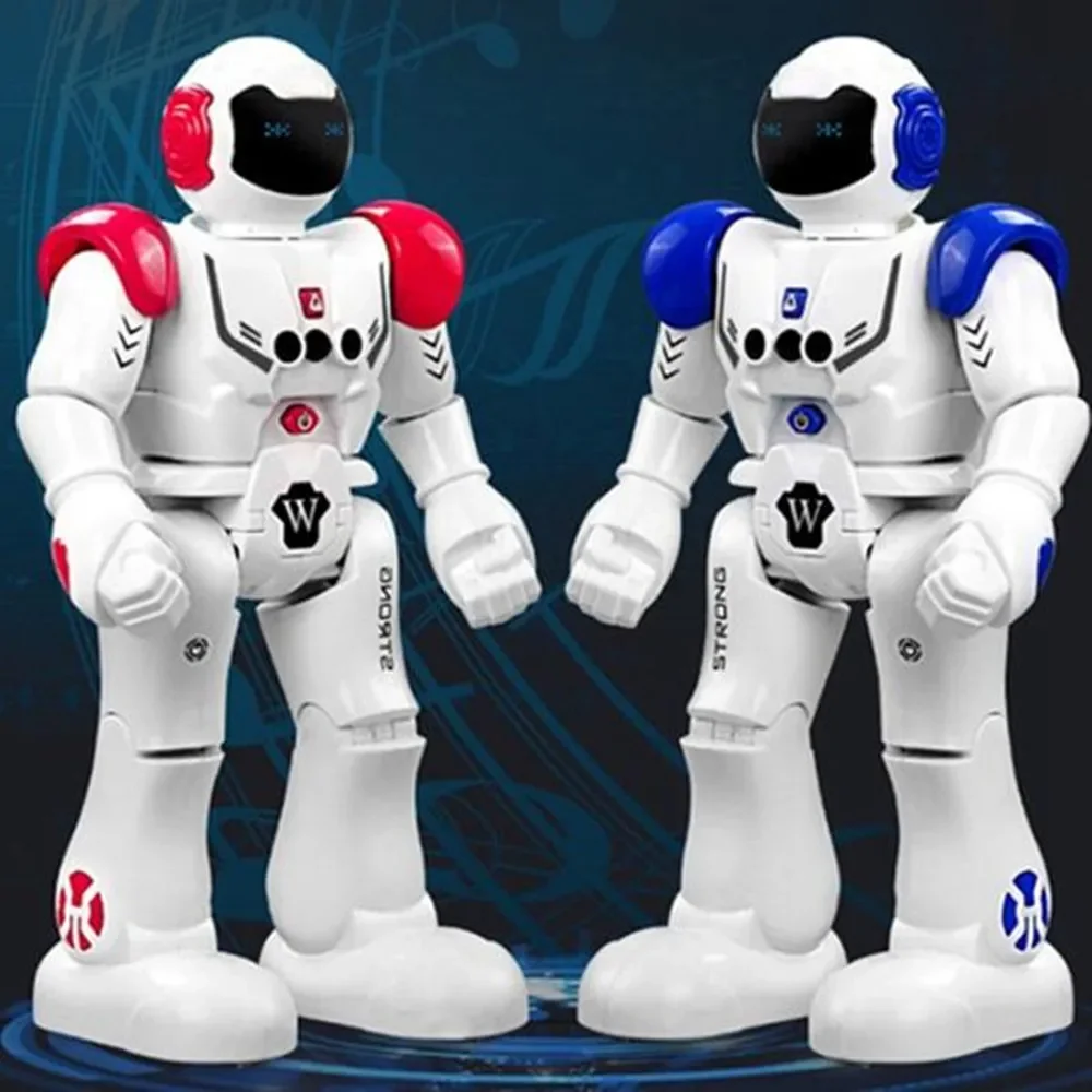 War Police Child Intelligent Remote Control Robot Programmable Dancing Gesture Sensor Smart Children's Smart Remote Control Toy