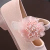 Children Girls Fashion Soft Sole Beans Shoes Pearl Flower Design Princess Style 5
