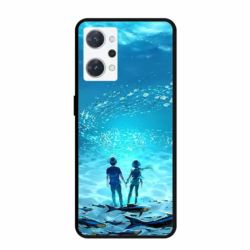 Elegant Wolf & Lion Soft TPU Silicone Painted Back Cover - Animal Theme
