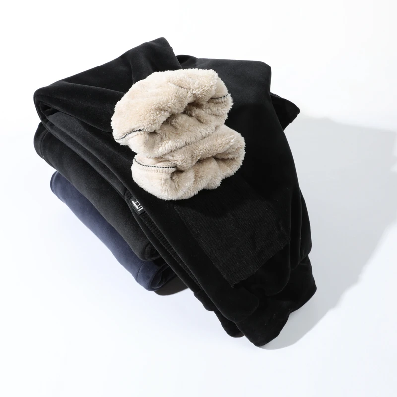 Plus Size Men Casual Pants 8XL Cashmere Winter