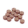 Marumine Blocks Wooden 100PCS Tile Round 2x2 Tree Stump Wood Grain MOC Building Bricks Part Assembly Compatible 14769pb196 98138 5