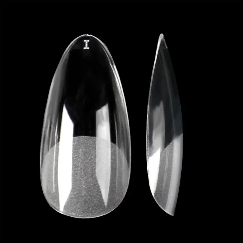 False Nails Soft Gel False Nails Capsule Square Oval Almond Nails Tips for Extension Finger Tips DIY Art Press on Nail Manicure Tool