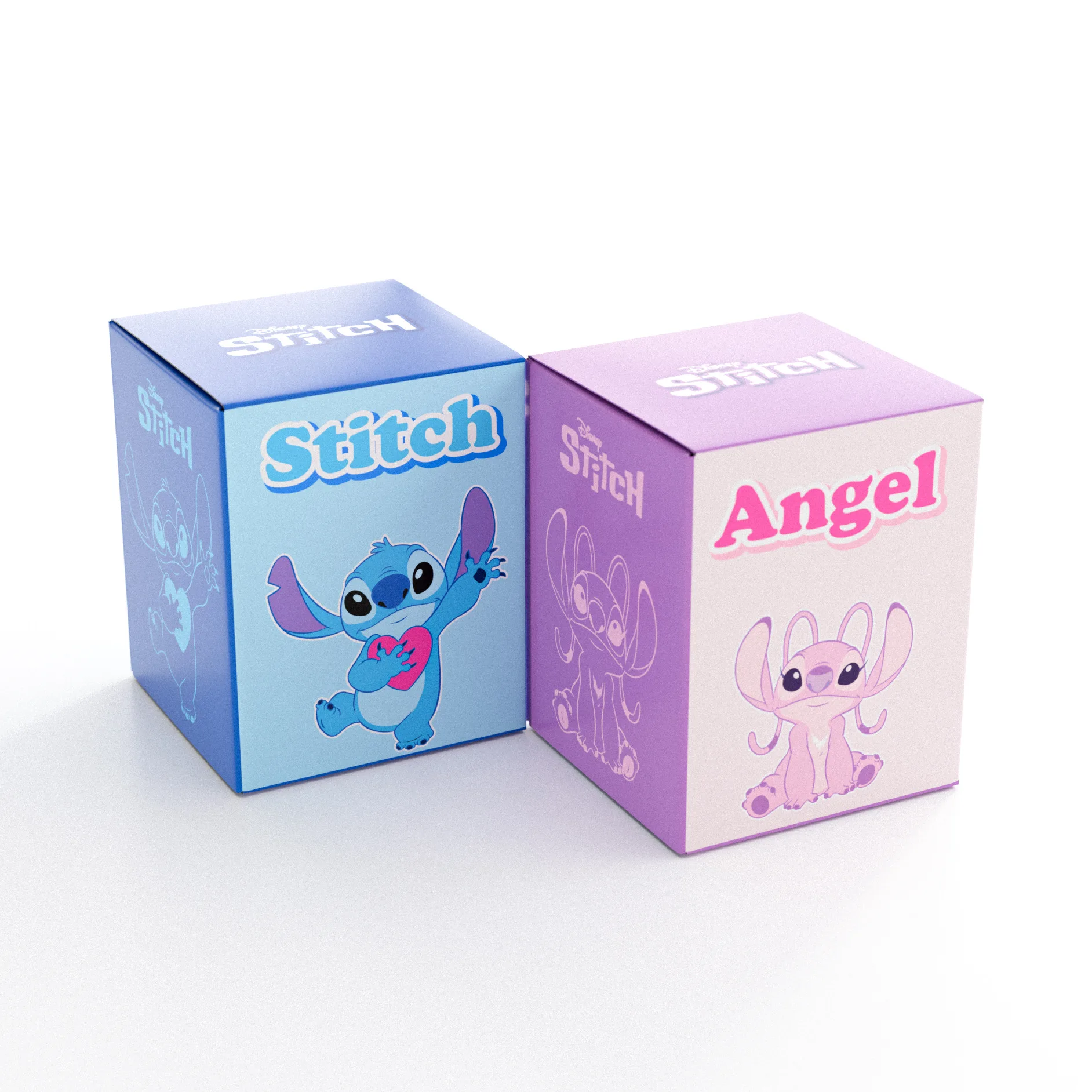 Disney Anime Stitch Action Figure Toy Stitch And Angel 14cm Crystal  Building Blocks Gifts For Kids Room Decoration - Action Figures - AliExpress