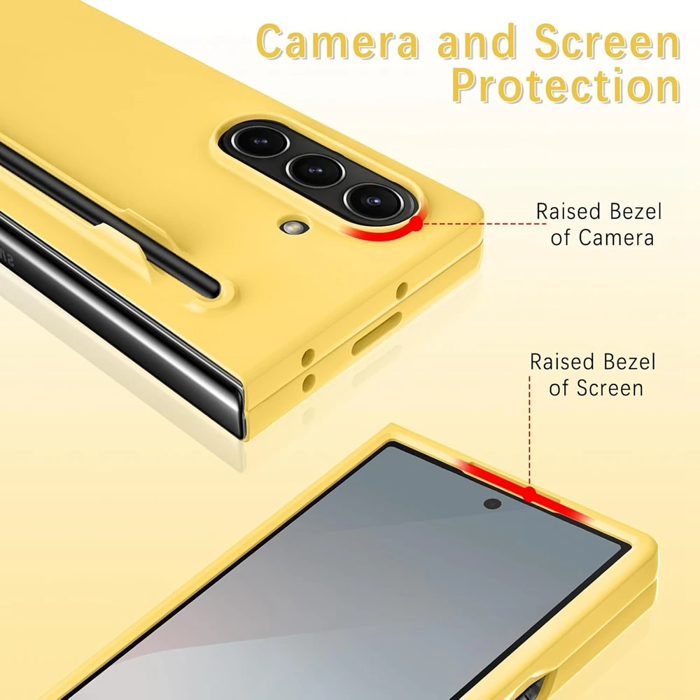 Slim Matte Shockproof Cover with S Pen Holder