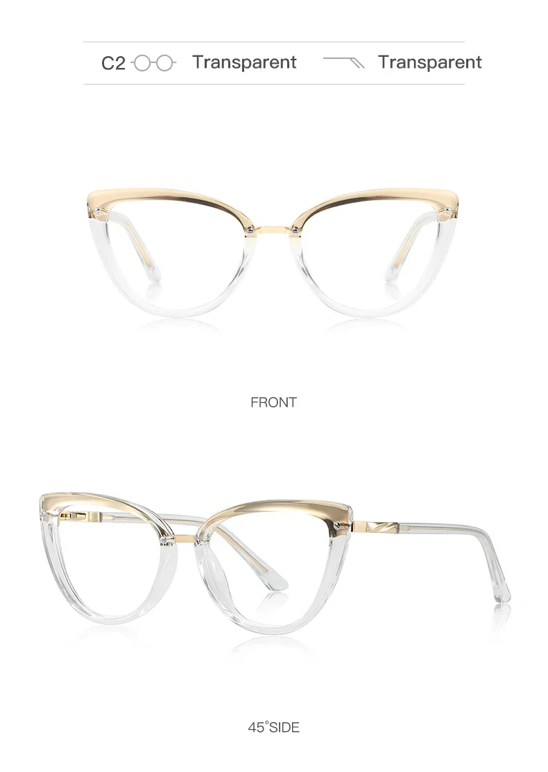 Cat Eye Reading Glasses – Women's Fashion Eyewear With Blue Light Protection