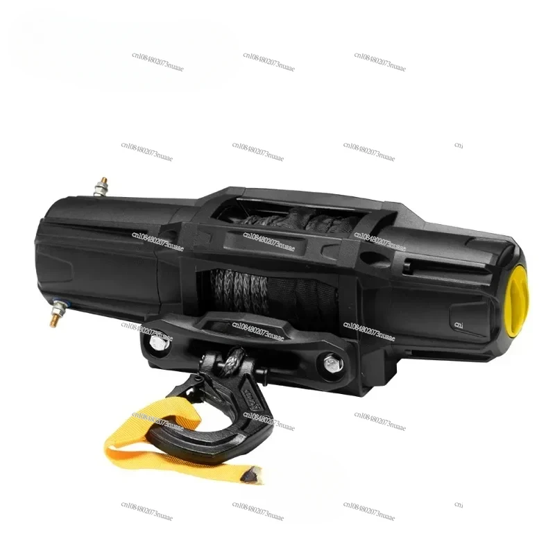 

6000LBS IP67 Waterproof Remote Control Synthetic Rope Electric Winch for 4x4 Car ATV UTV Boat