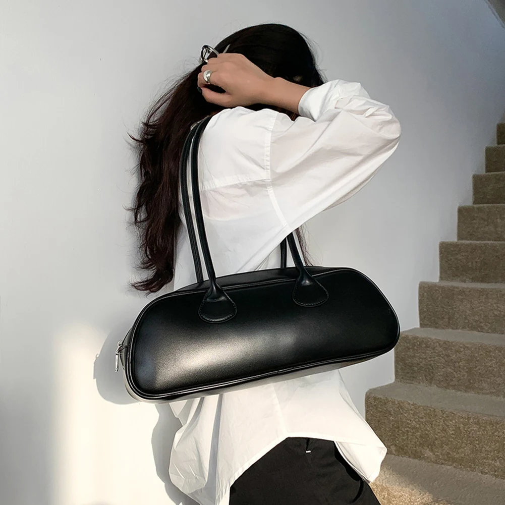 Aoyama Comme Des Garcons Quality Bag PU Leather Daily Tote Handbag - Main Image