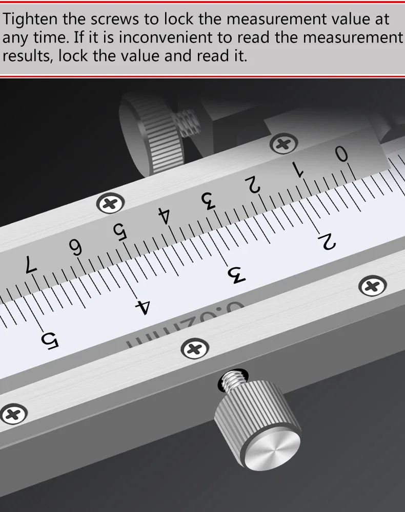 Description Picture 6 of itemPremium Center Distance Vernier Caliper, Hole Distance Caliper, Edge Center Distance Caliper, Offset Centerline Vernier Caliper