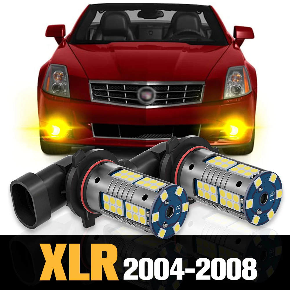 

2pcs Canbus LED Fog Light Lamp Accessories For Cadillac XLR 2004 2005 2006 2007 2008