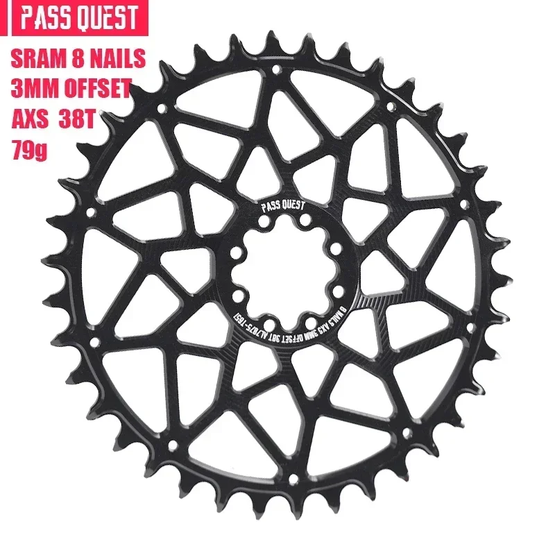 Mtbナローワイドチェーンリング、sram etap axs 12s force red