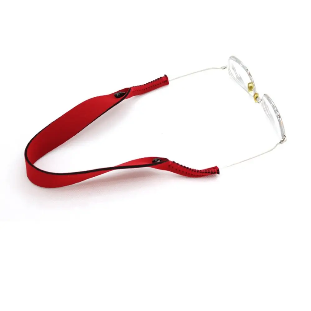 Rutschfestes Neopren-Brillenband, Sport-Lanyard, Schnur für Brillen, Sonnenbrillen, Halshalter, Anti-Sonnenbrillen, dehnbares Band, Gürtel – Detail 13