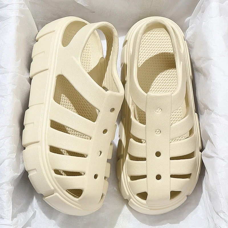 Women Summer Sandals EVA Platform Slippers Garden Shoes Beach Slides Flip Flop Comfortable Slippers Casual Outdoor Sandals 35-40