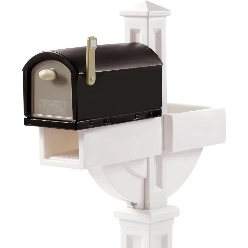 

Почтовый ящик Step2 Mailmaster, с плантатором, легко устанавливается, большие почтовые ящики для улицы, сверхпрочные, устойчивые к атмосферным воздействиям