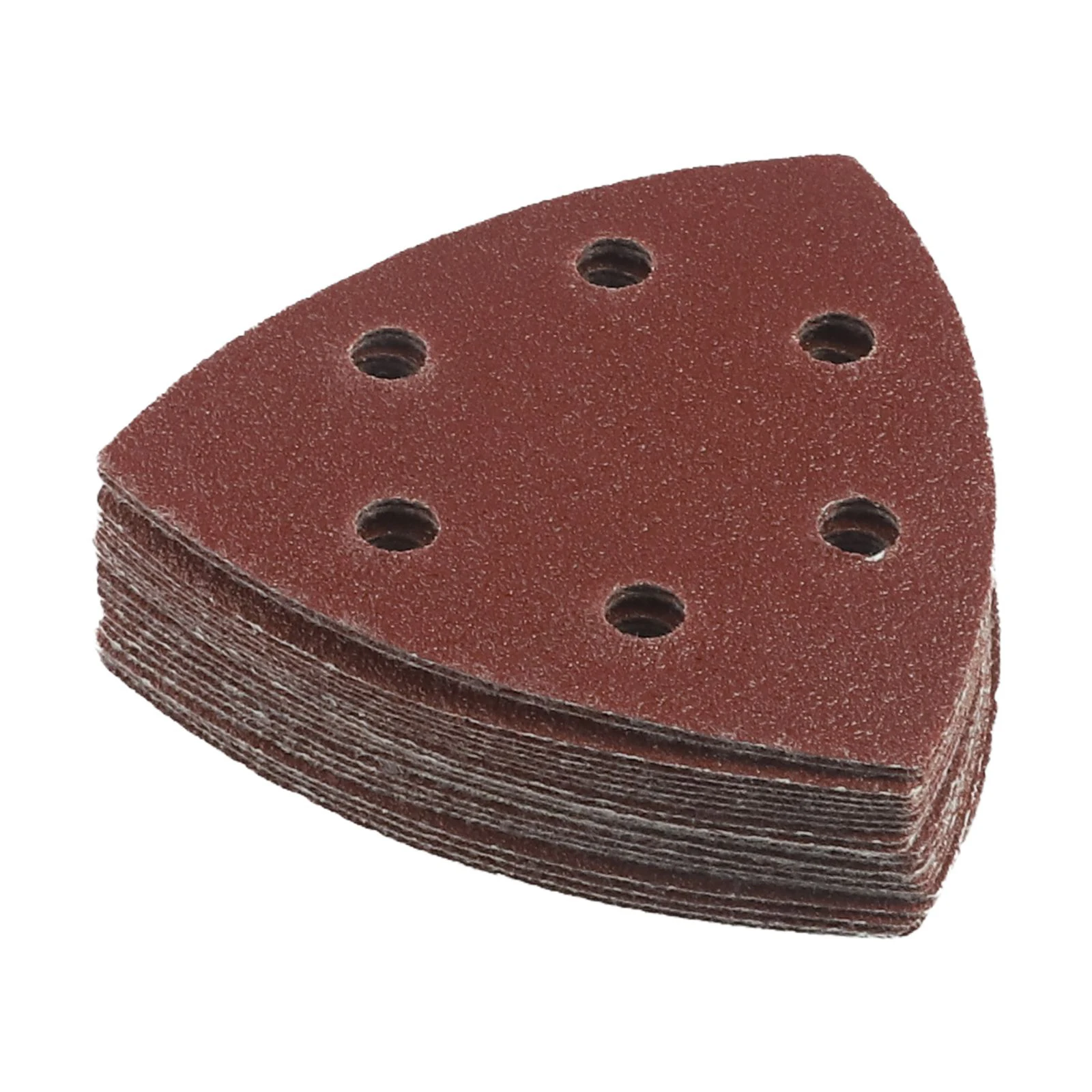

Triangular Sanding Sheets Disc 6 Hole Hook & Loop Sandpaper Abrasive Tools Accessories For Wood Metal And Leather
