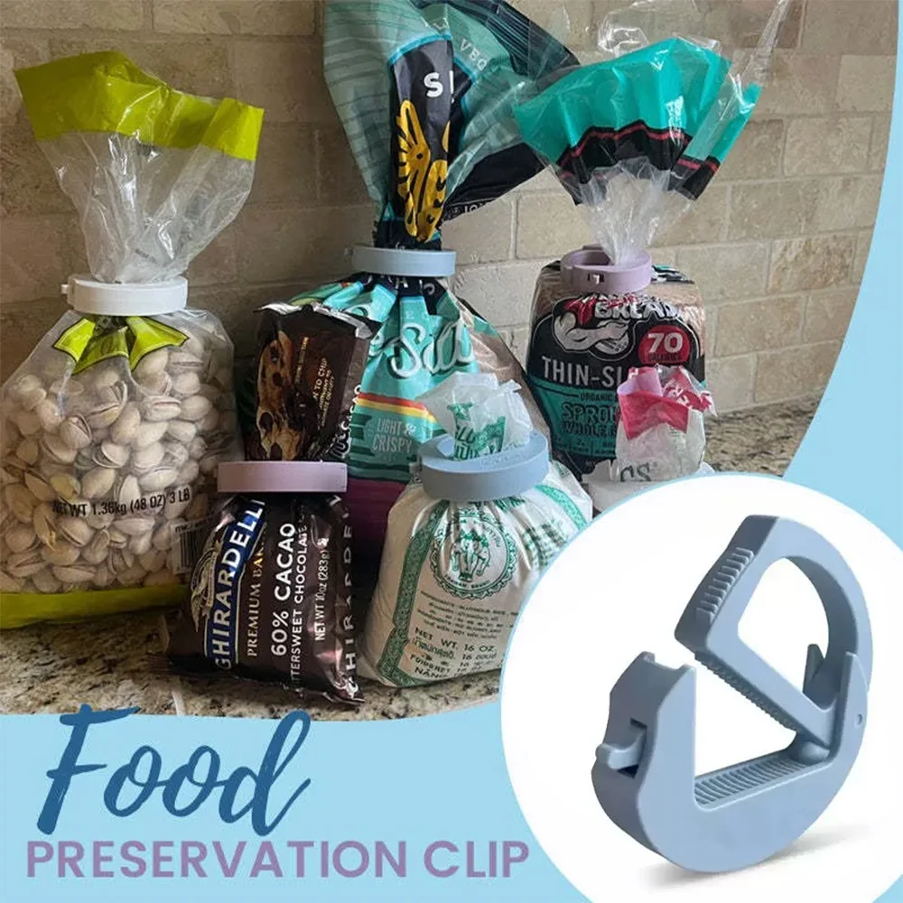 Plastic Food Sealing Clips for Freshness Secure Storage