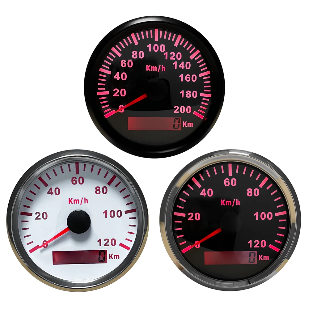 85mm-Newest-Speedometer-Odometer-Speed-Gauge-0-120-km-h-0-200-km-h-for ...