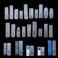 1 Piece Dust Protect Protective Storage Bag Portable Silicone Air Condition Control Case TV Remote Control Cover 1