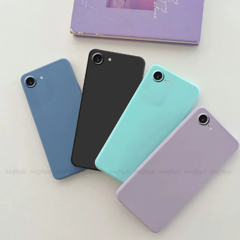 Enhanced Shockproof Liquid Silicone Bumper TPU Soft Phone Case Cover