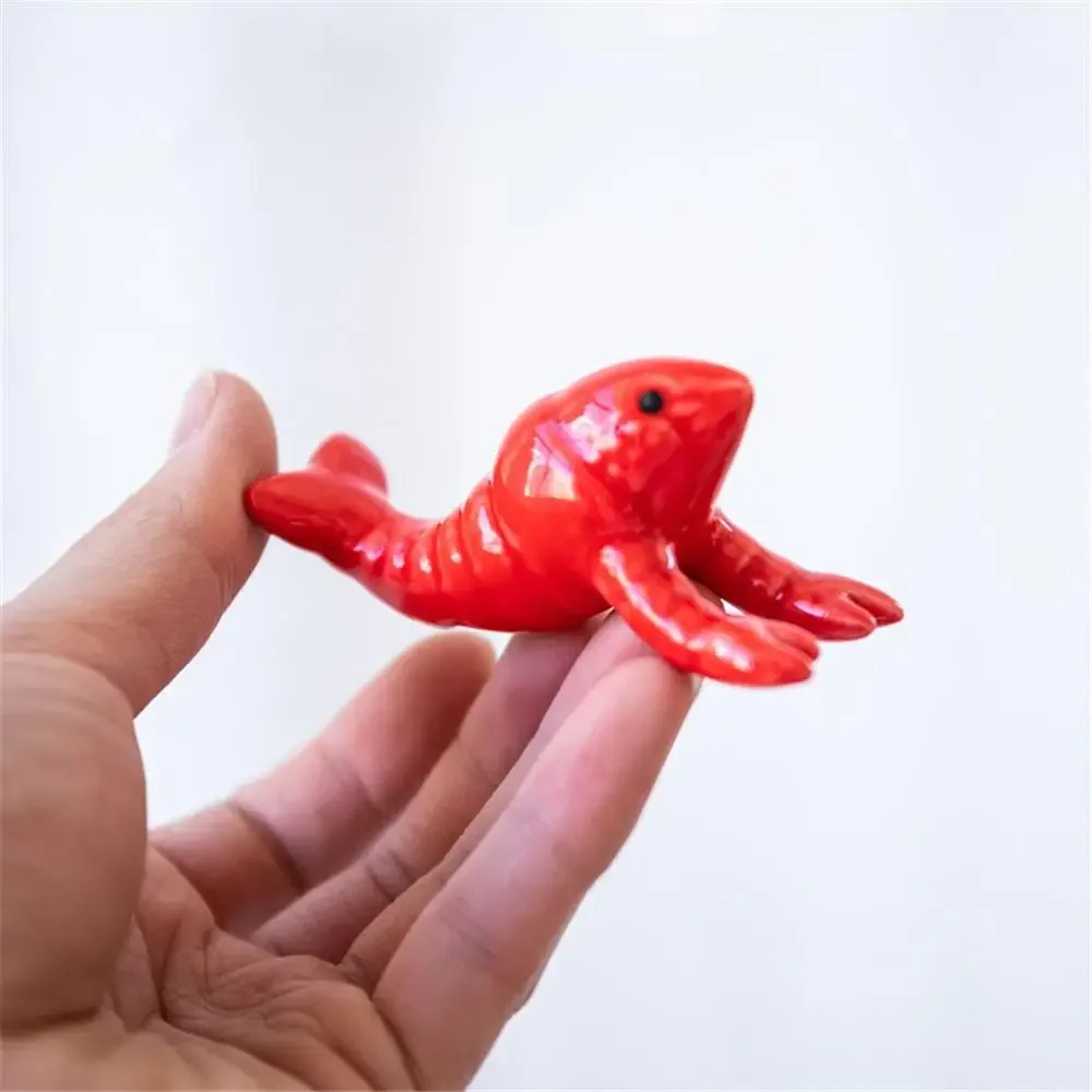 1 Pcs Ceramic Chopsticks Holder Rack Crayfish Chopsticks Holder Mat Care Fashion Kitchen Tableware Tools