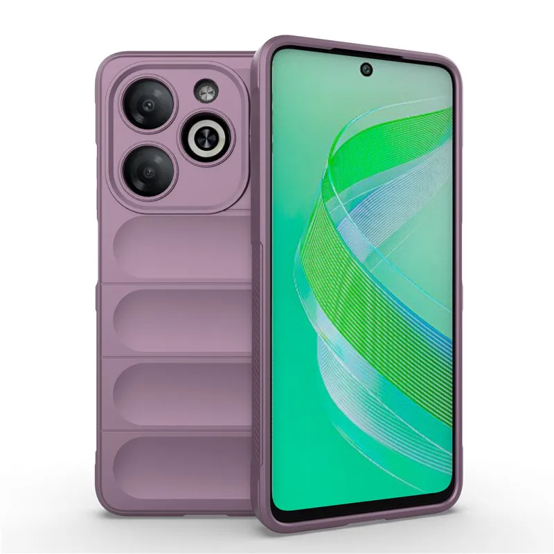 Shockproof Rubber Silicone Bumper Case - Durable Protective Cover, 6.6-inch